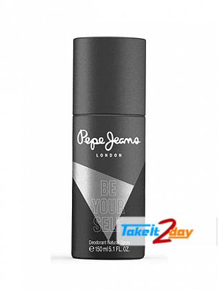 Pepe Jeans Be Your Self Perfume Deodorant Body Spray For Men 150 ML